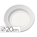 PLATO 20 CM, NORMAL B/ 12 UN