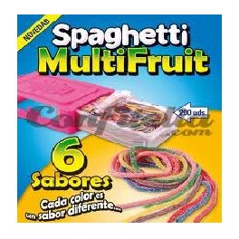 SPAGUETI MULTIFRUIT FINI 200 UN.