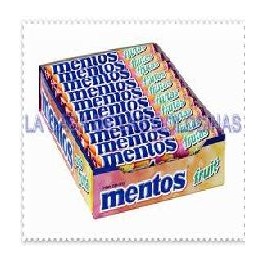 MENTOS FRUTA 20 UN.